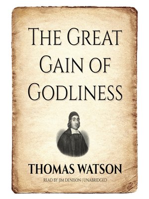 cover image of The Great Gain of Godliness